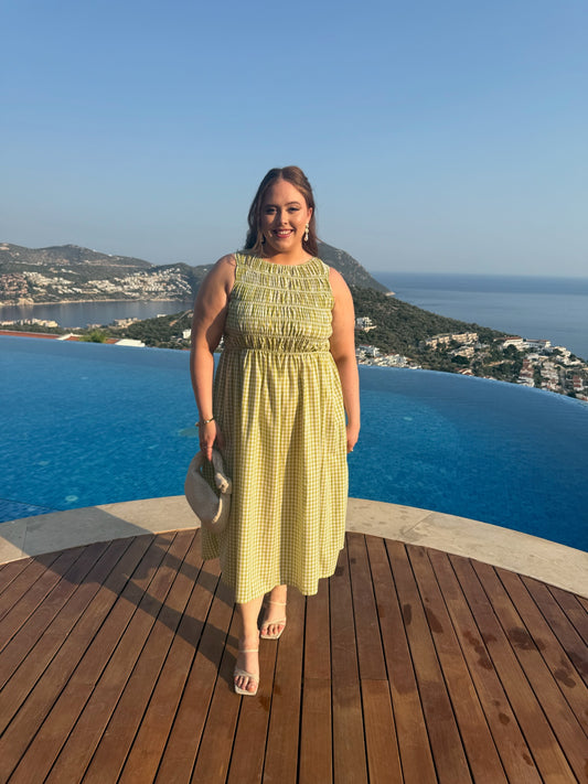 June midi dress