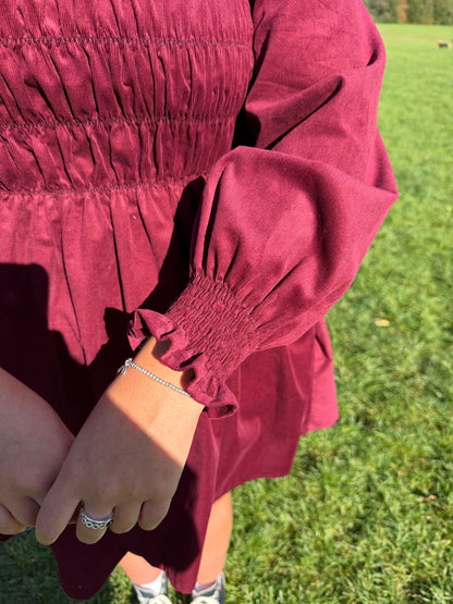 Maple short dress