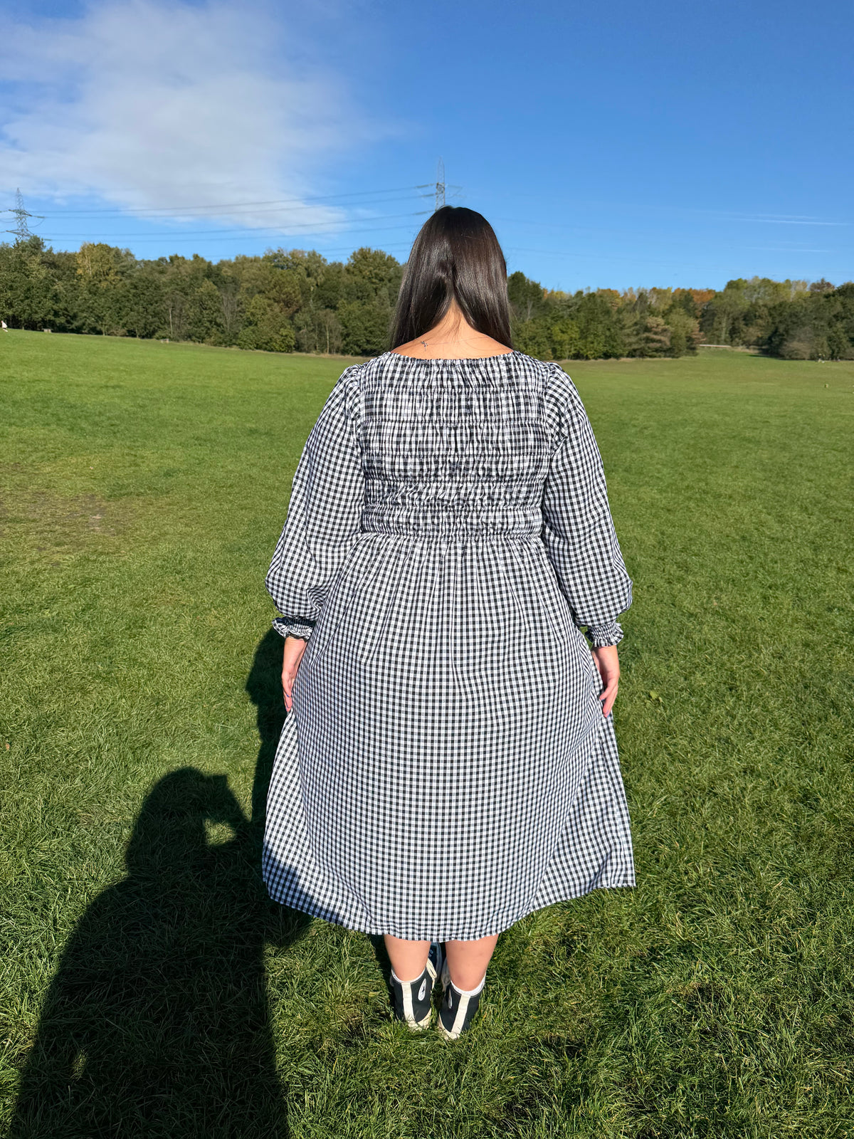 Maple midi dress