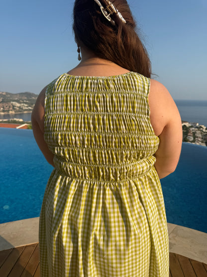 June midi dress