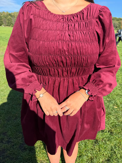Maple short dress