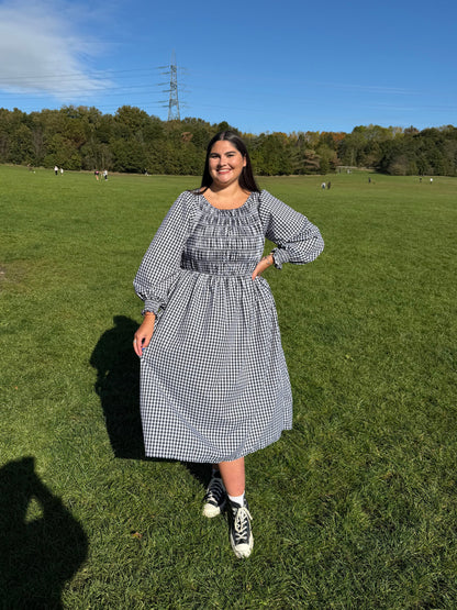 Maple midi dress