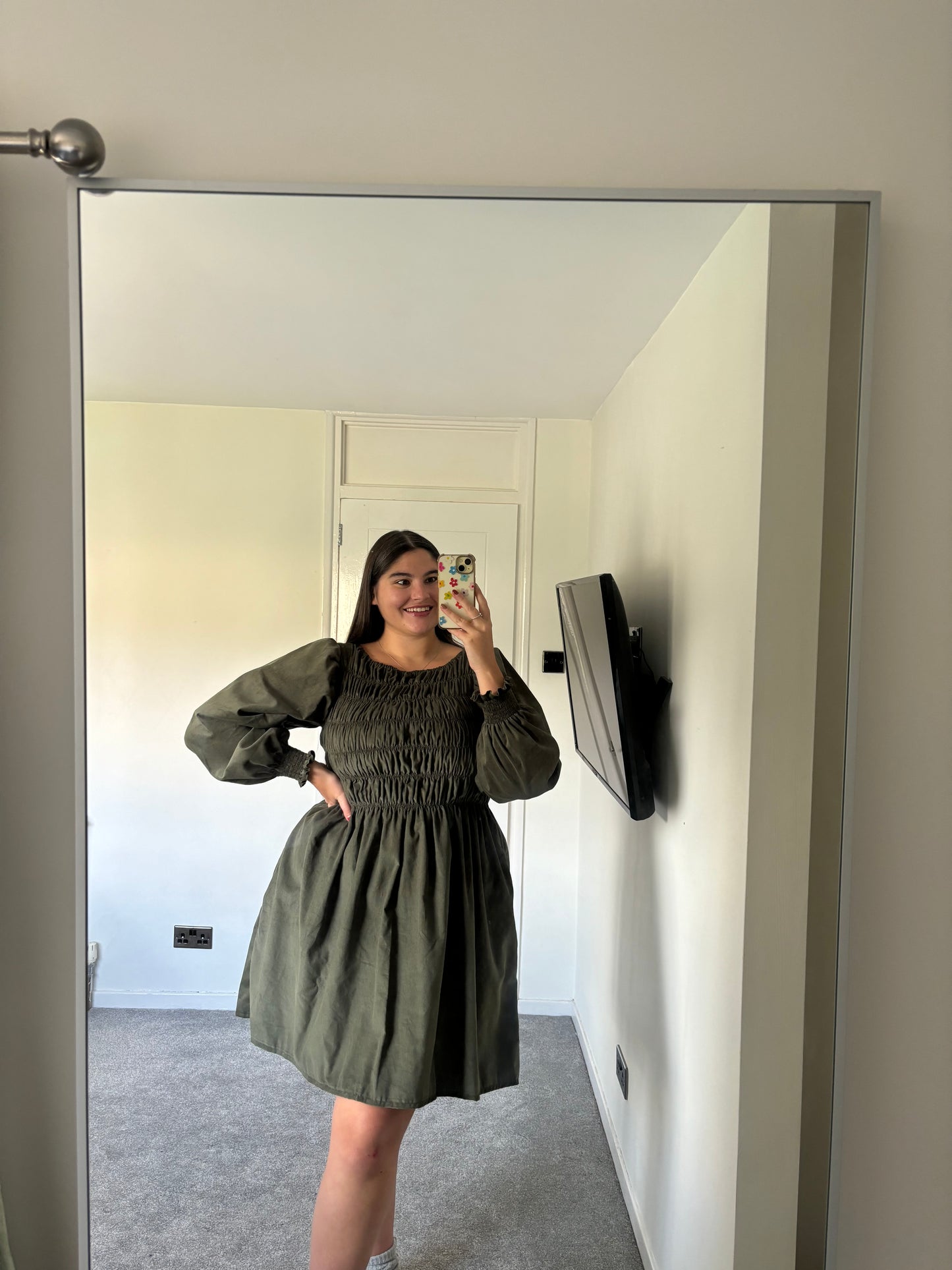 Maple short dress