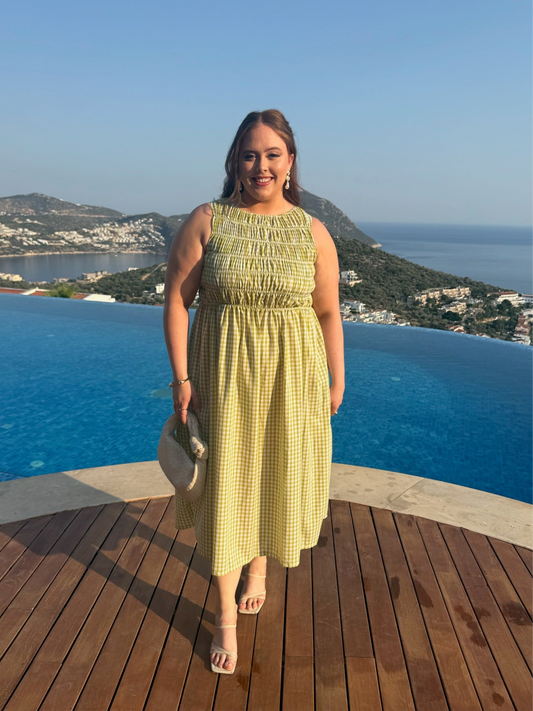 June midi dress