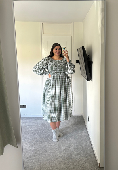 Maple midi dress