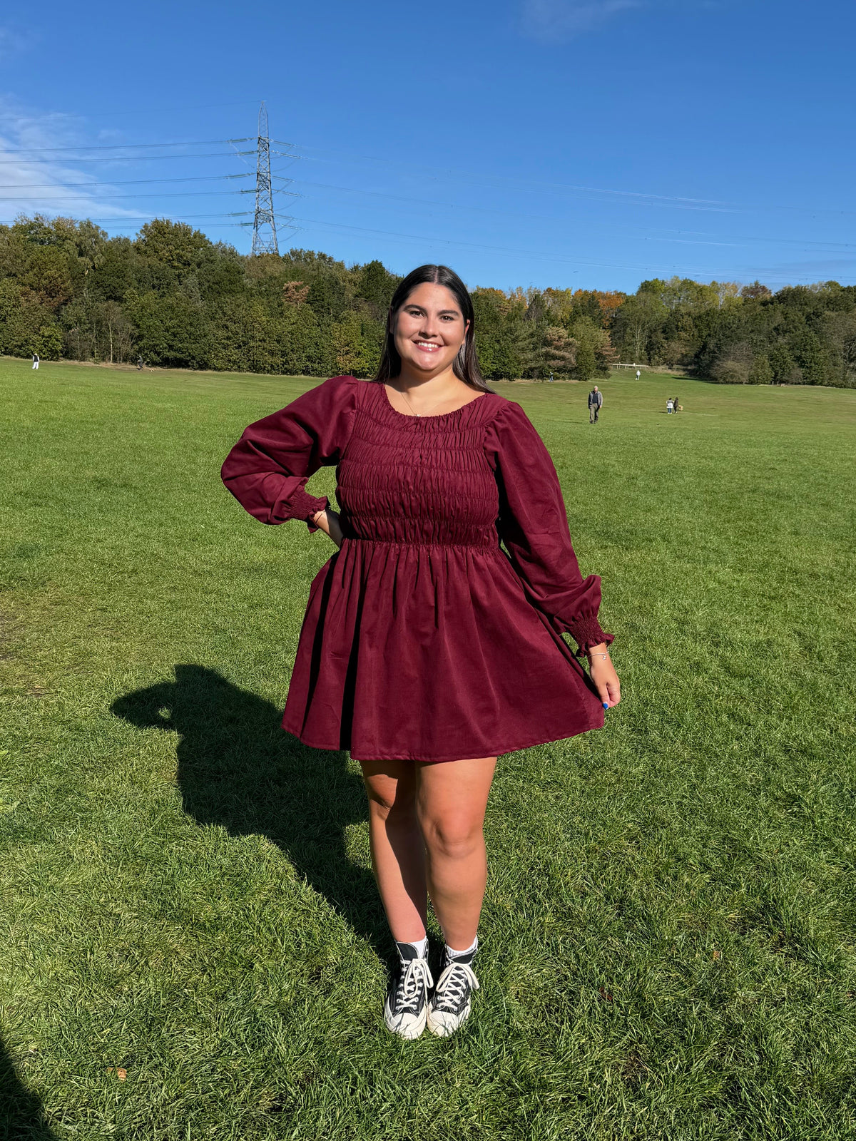 Maple short dress