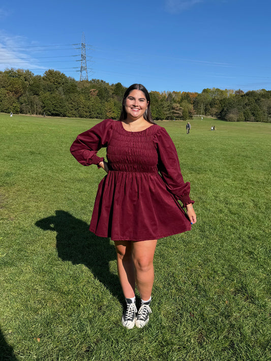 Maple short dress