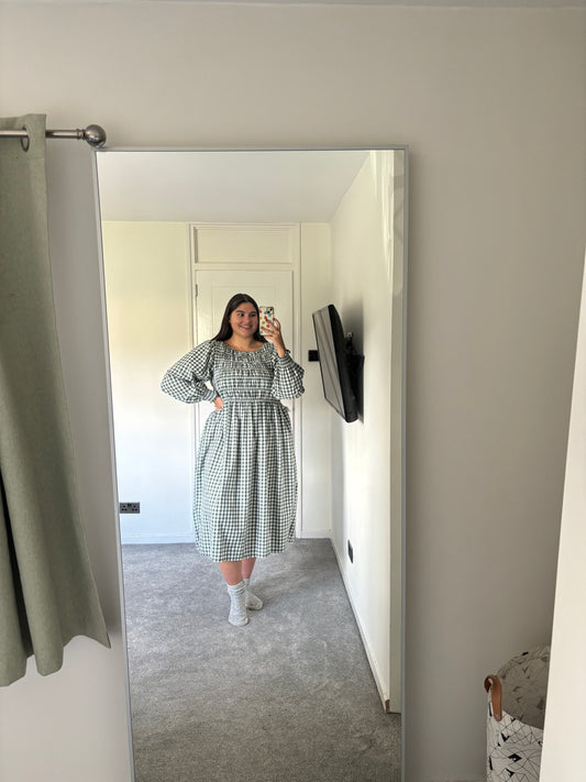 Maple midi dress