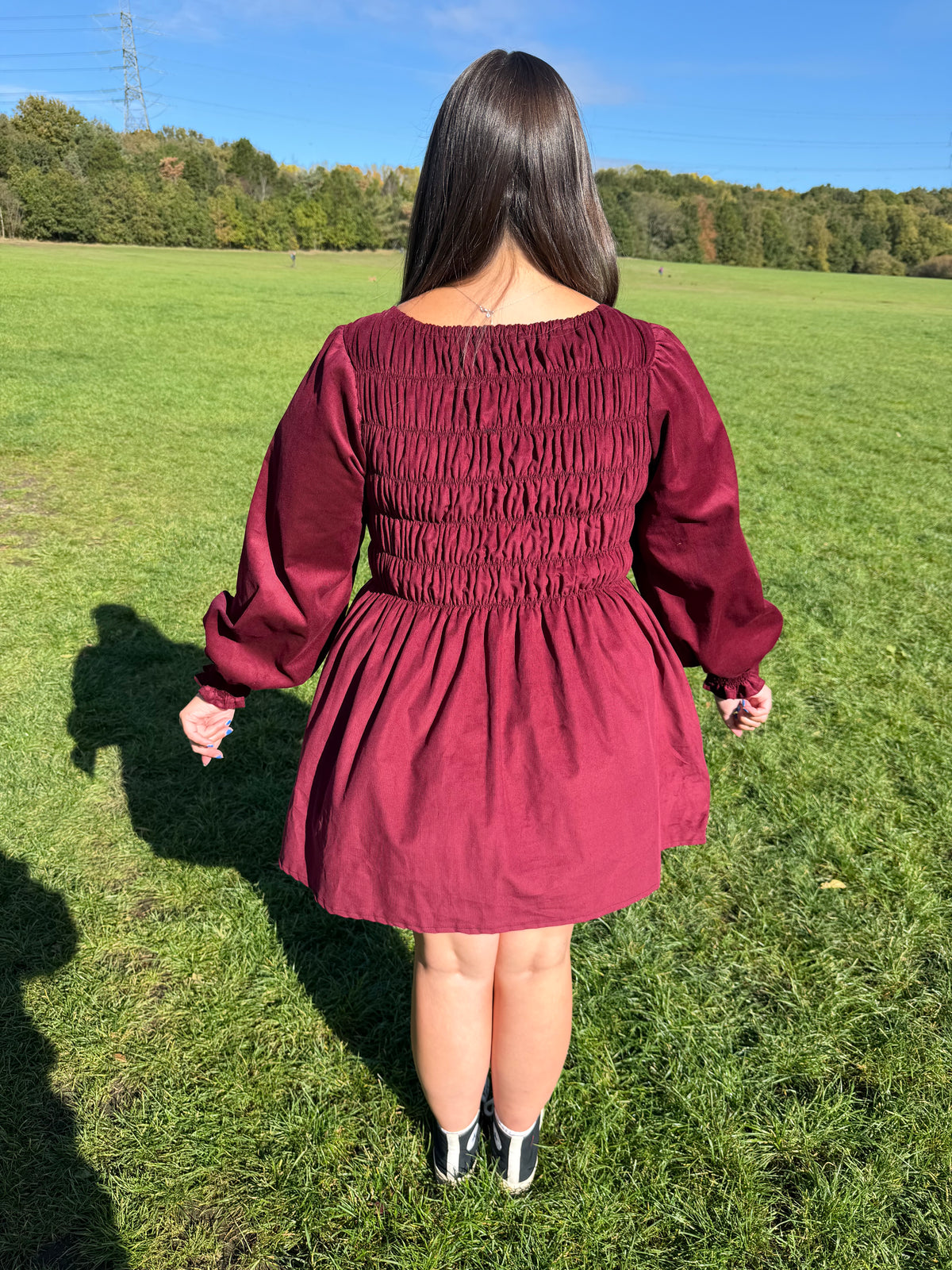 Maple short dress
